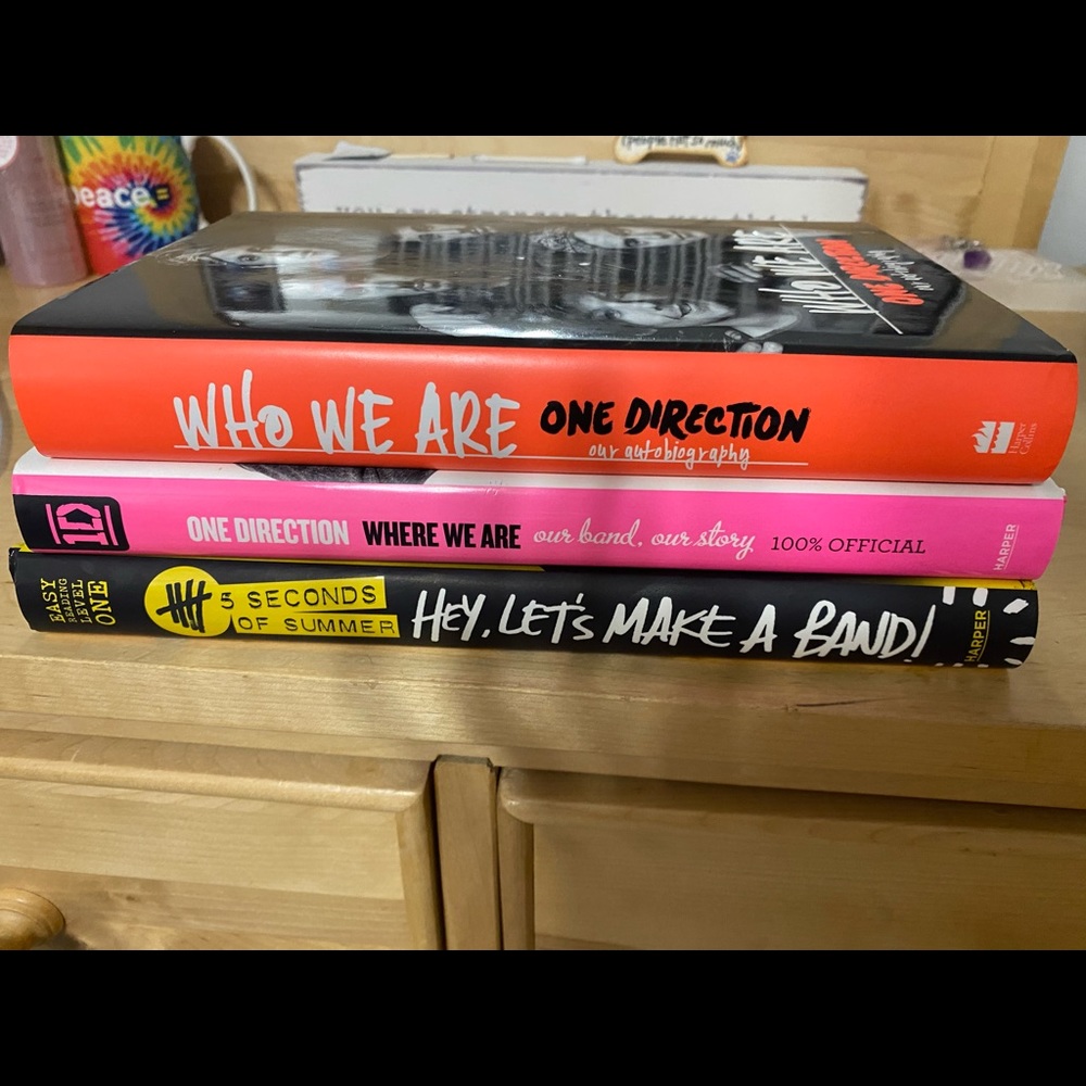 💛 One Direction & 5 Seconds of Summer Book Bundle